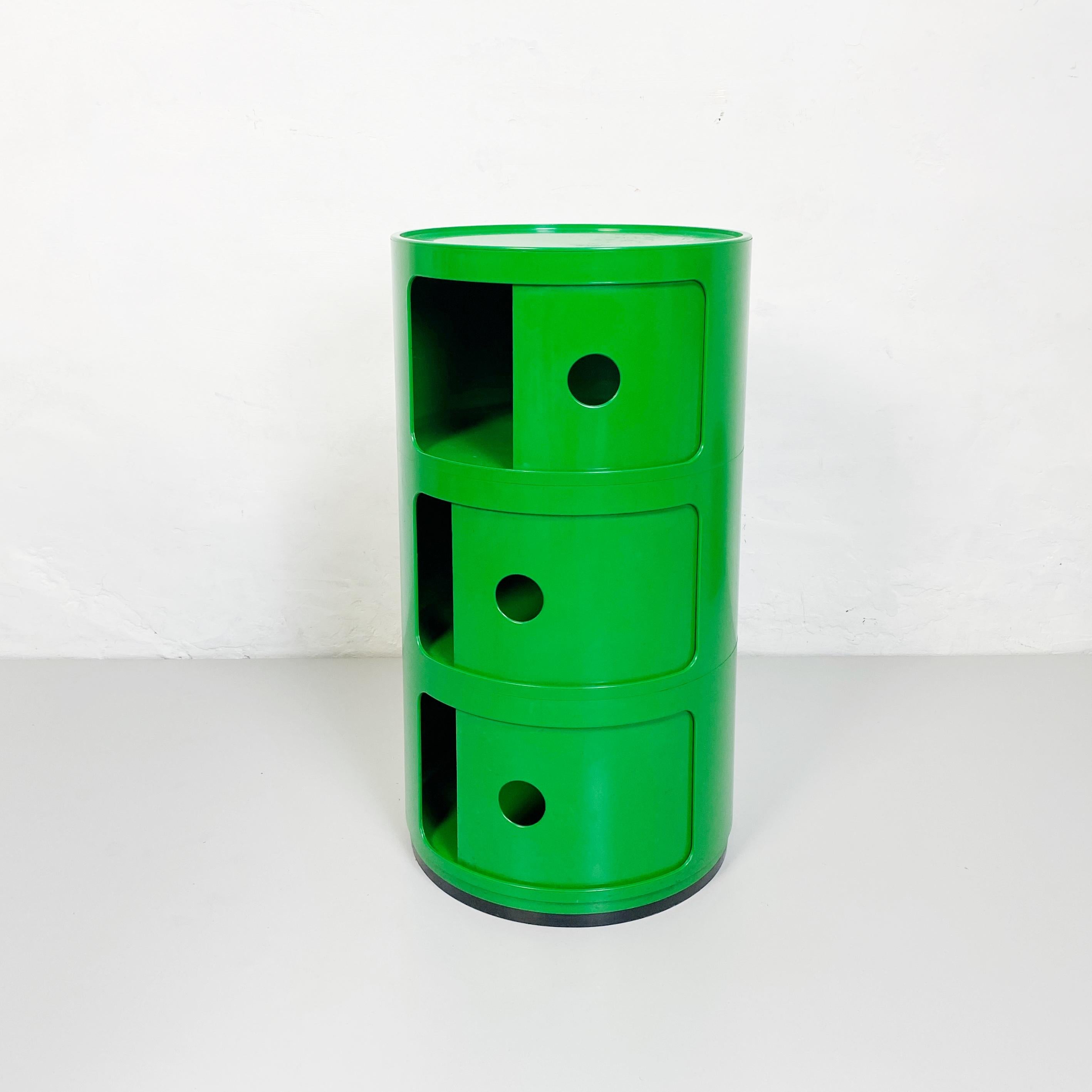 Italian Mid-Century Modular Cabinet by Anna Castelli Ferrieri for Kartell, 1967 In Fair Condition In MIlano, IT