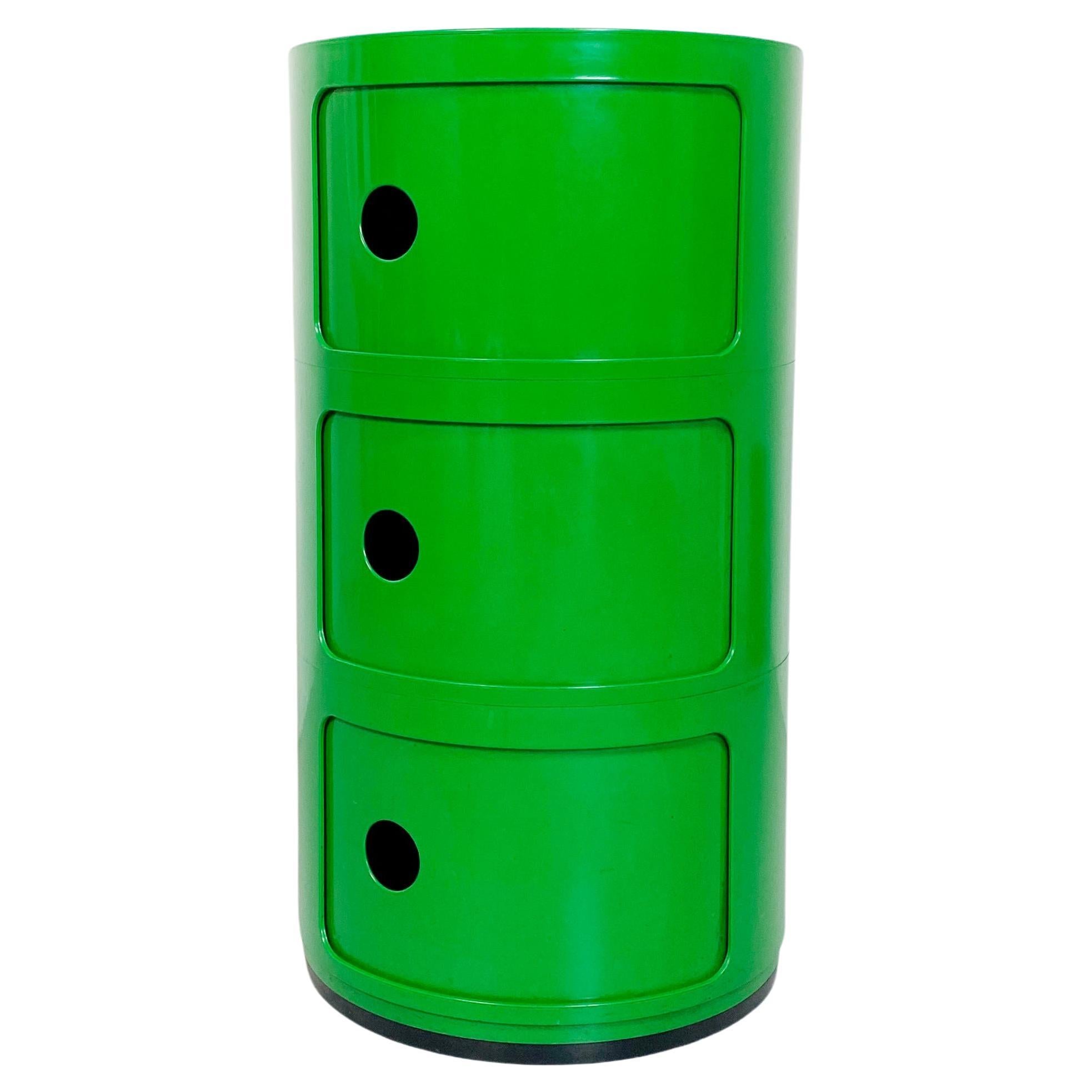 Italian Mid-Century Modular Cabinet by Anna Castelli Ferrieri for Kartell, 1967