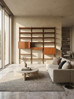 Italian Mid-Century Modular Wall Unit Attributed to Silvio Cavatorta, GMA, 1960s