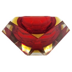 Italian Mid-Century Murano Bowl by Flavio Poli, 1950's