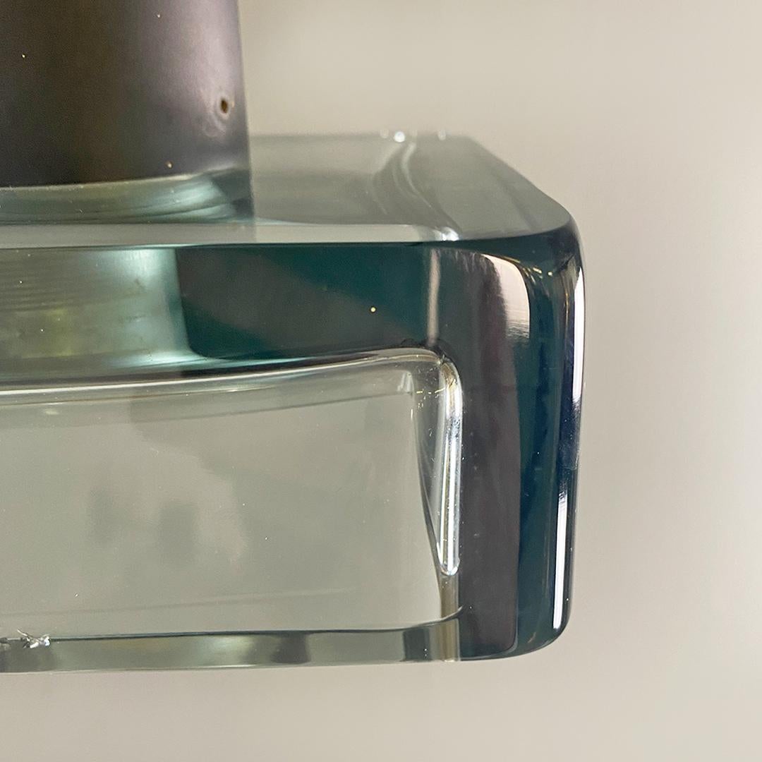 Italian Midcentury Murano Glass Chandelier by Flavio Poli for Seguso, 1960s For Sale 2