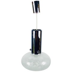 Lámpara colgante italiana de cristal de Murano de mediados de siglo, años 60, Italia