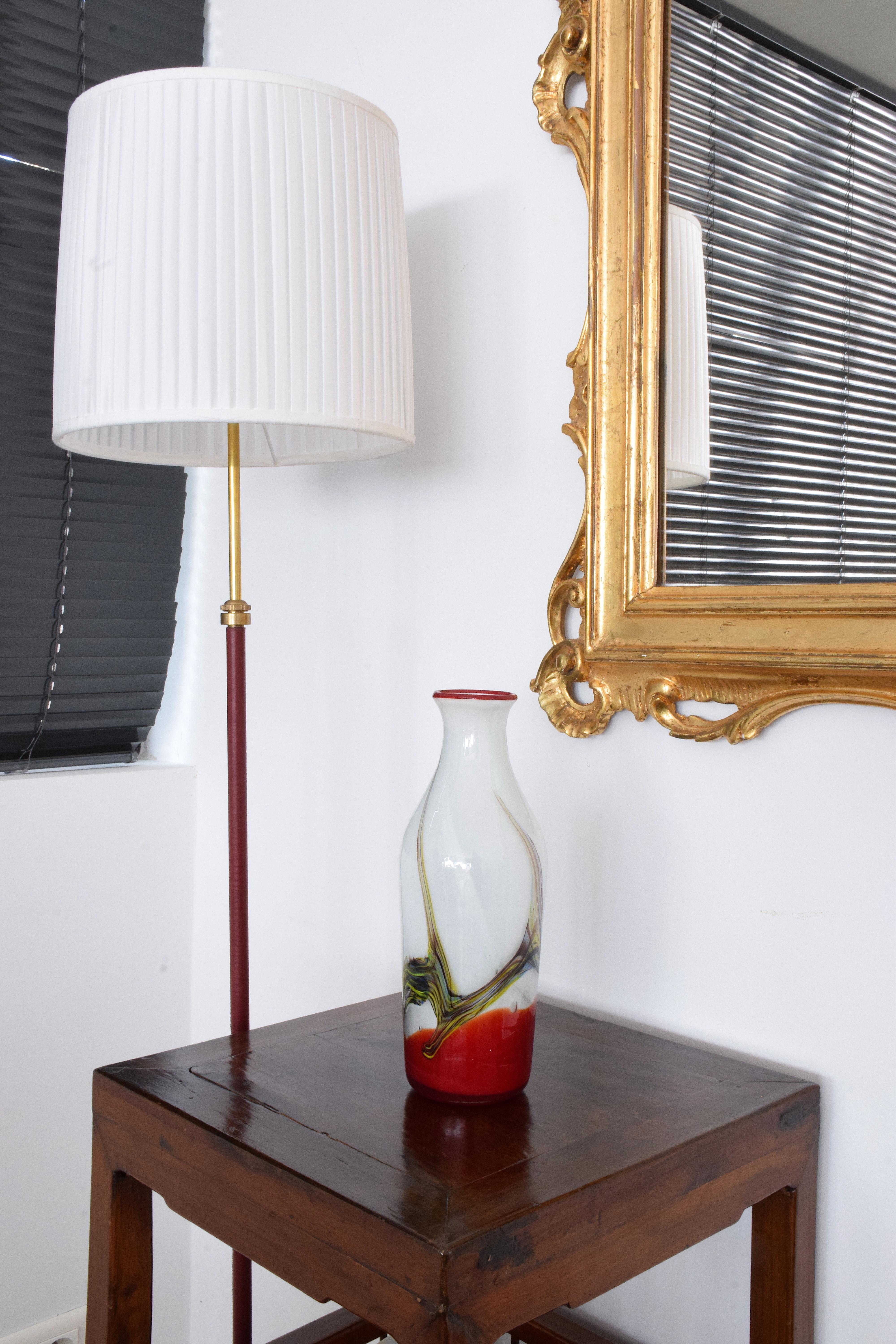 Italian Midcentury Murano Vase, 1970s In Good Condition In Paris, FR