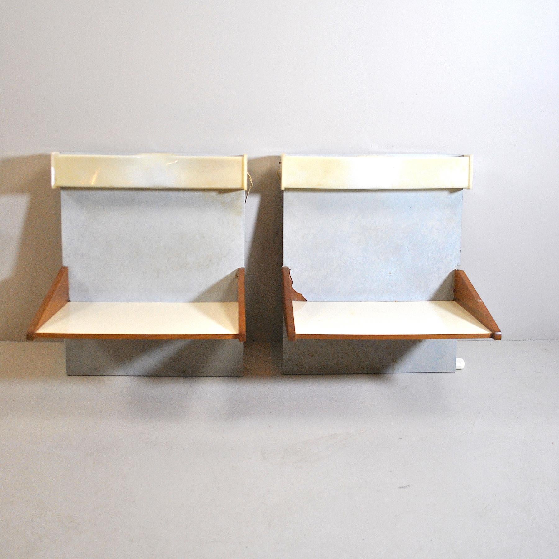 Mid-Century Modern Italian Midcentury Nightstands from the 1960s