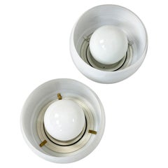 Plafonniers Omega italiens du milieu du siècle dernier de Vico Magistretti pour Artemide, 1962