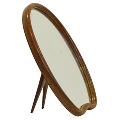 Italienischer organischer Tischspiegel aus der Mitte des Jahrhunderts, Ico Parisi zugeschrieben, 1950er Jahre