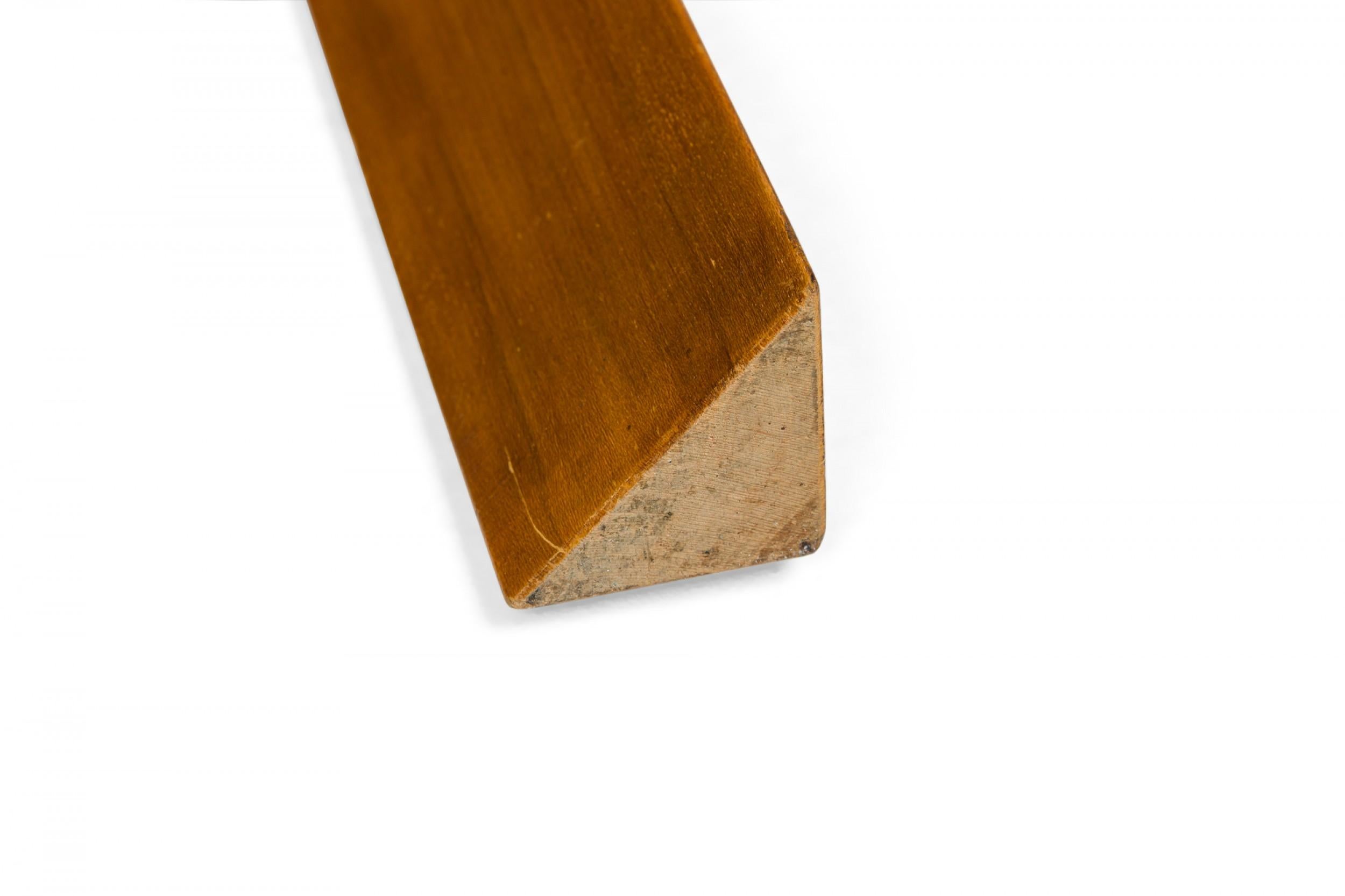 20th Century Italian Mid-Century Oyster Burl Veneer Rectangular Console Table For Sale