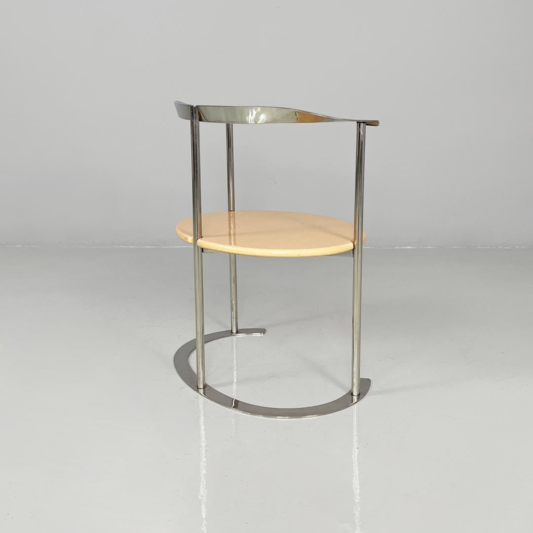Metallo Sedie P4 Catilina di metà secolo Luigi Caccia Dominioni Azucena, 1958 in vendita
