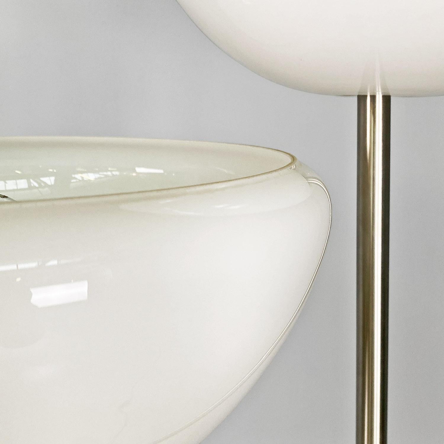 Mid-20th Century Italian mid century Papavero glass floor lamps Achille Castiglioni Flos, 1964 For Sale