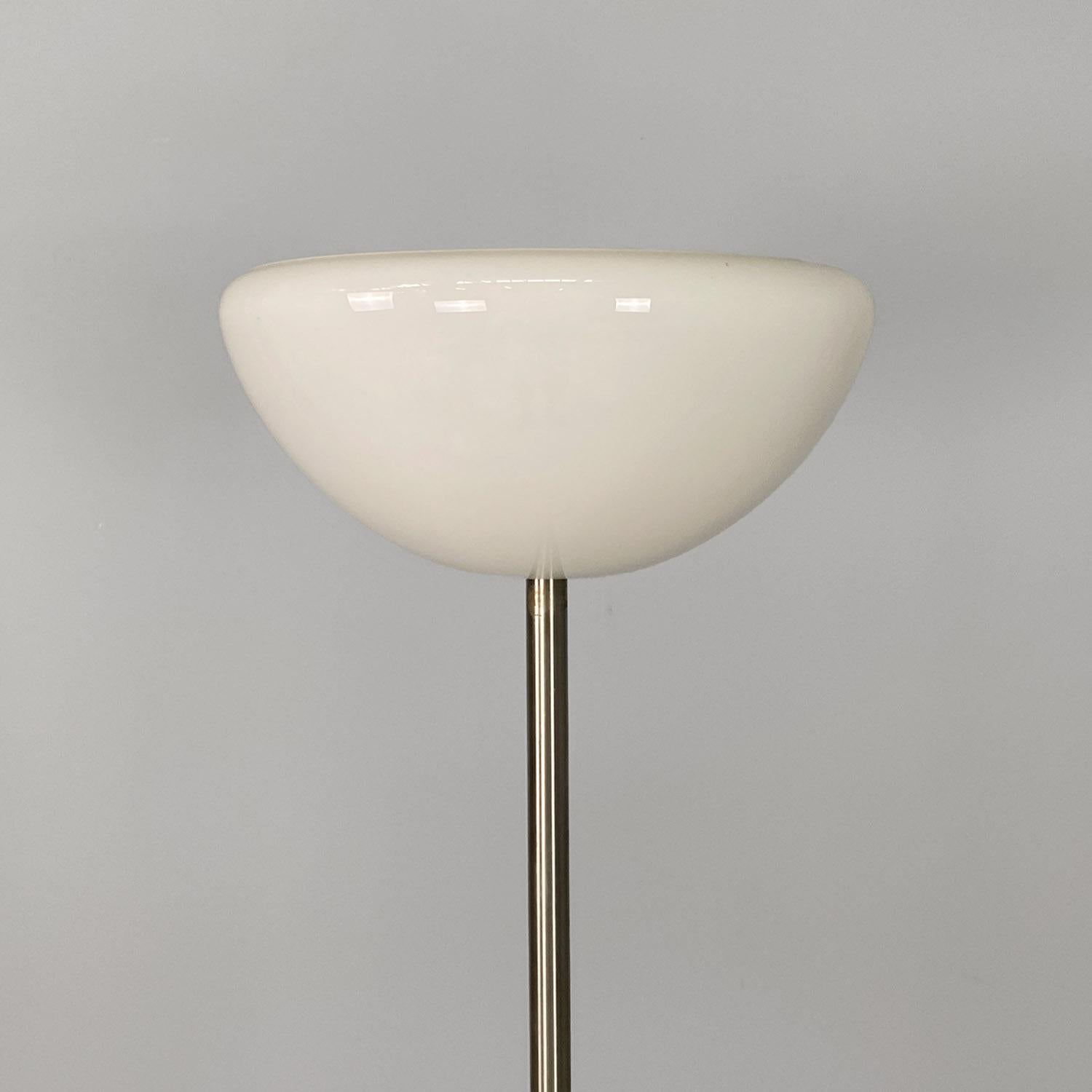 Italian mid century Papavero glass floor lamps Achille Castiglioni Flos, 1964 For Sale 1