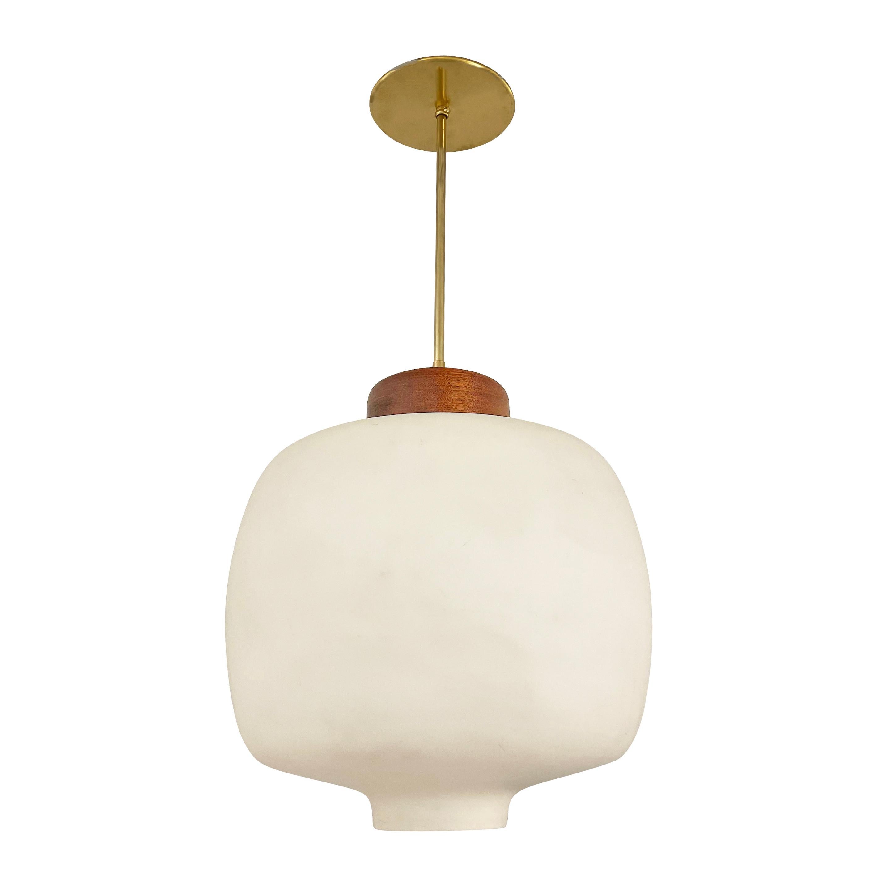 Italian Midcentury Pendant by Arredoluce In Good Condition In New York, NY