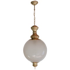 Italian Mid-Century Pendant Lamp by Luigi Caccia Dominioni Model LS1, 1950s