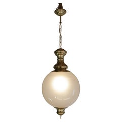 Italian Mid-Century Pendant Lamp by Luigi Caccia Dominioni Model LS1, 1950s