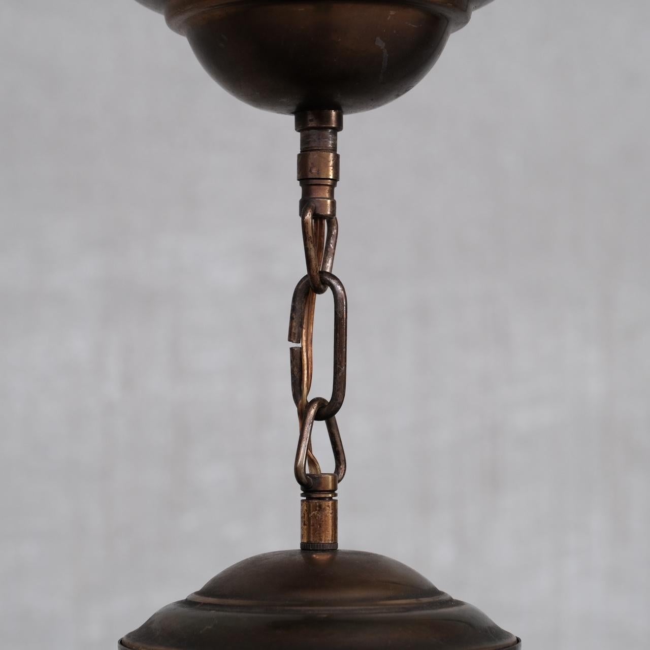 Lampada a sospensione italiana di metà secolo attribuita a Luigi Caccia Dominioni in vendita 1