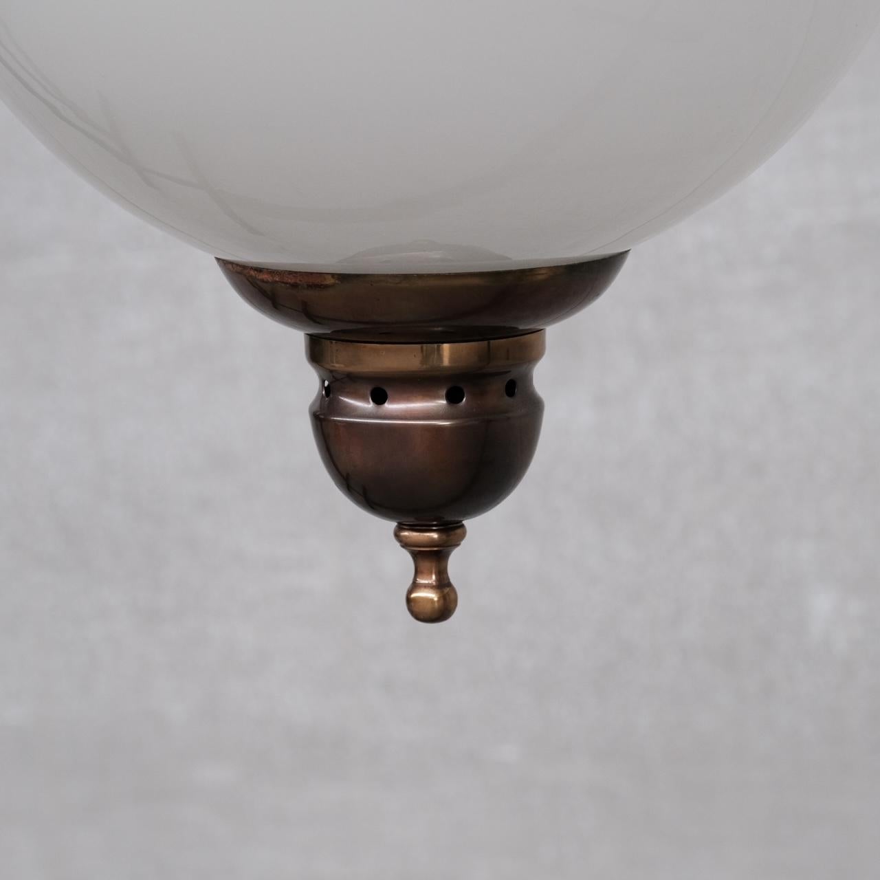 Lampada a sospensione italiana di metà secolo attribuita a Luigi Caccia Dominioni in vendita 2