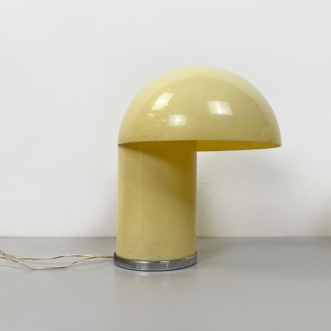 Plastique Lampes de table italiennes Leila en plastique du milieu du siècle V. Panton & M. Siard, Longato 1968