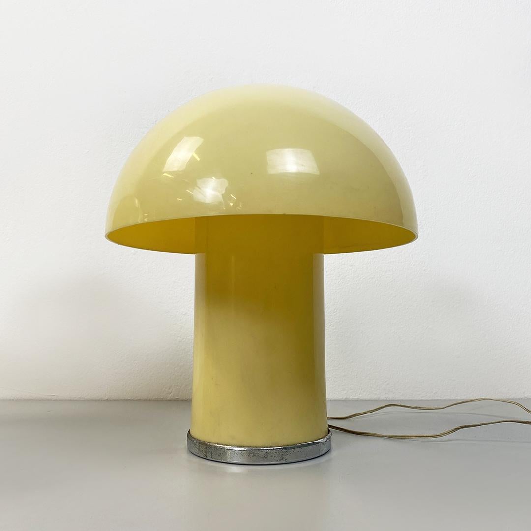 Lampes de table italiennes Leila en plastique du milieu du siècle V. Panton & M. Siard, Longato 1968 1