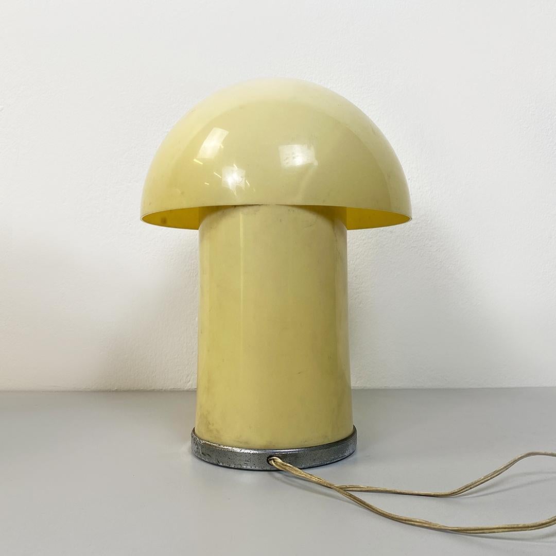 Lampes de table italiennes Leila en plastique du milieu du siècle V. Panton & M. Siard, Longato 1968 2