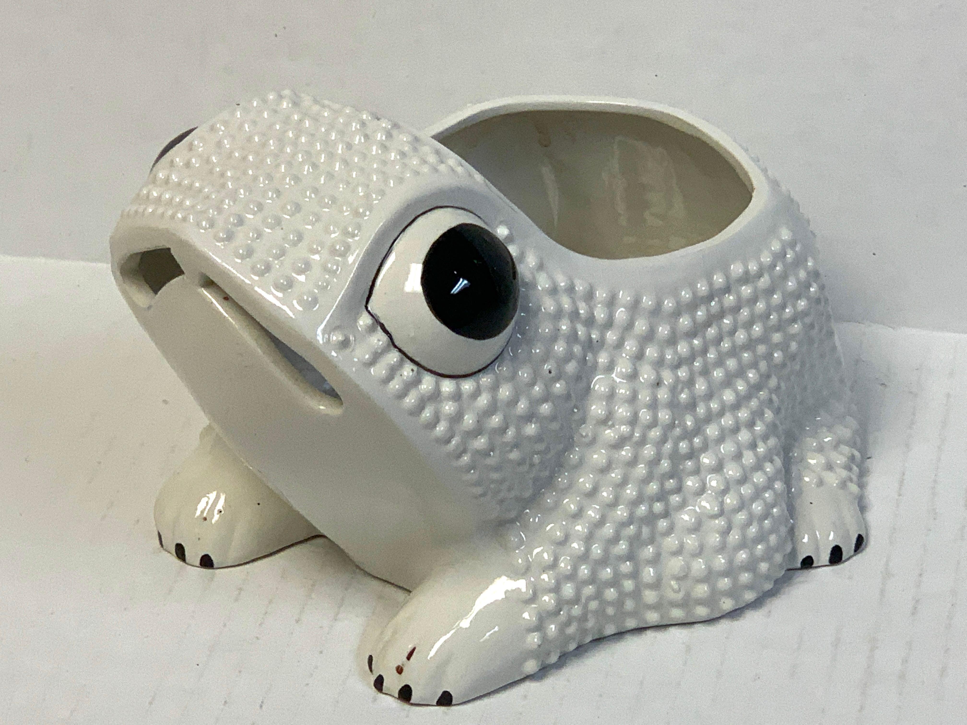 frog planter