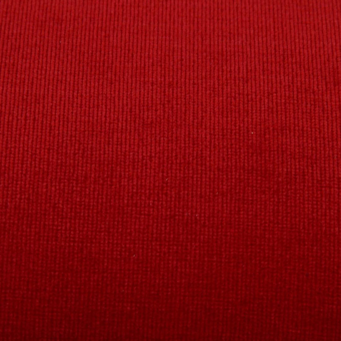 Italian Midcentury Red Velvet Armchair, 1950s, Set of 2 6