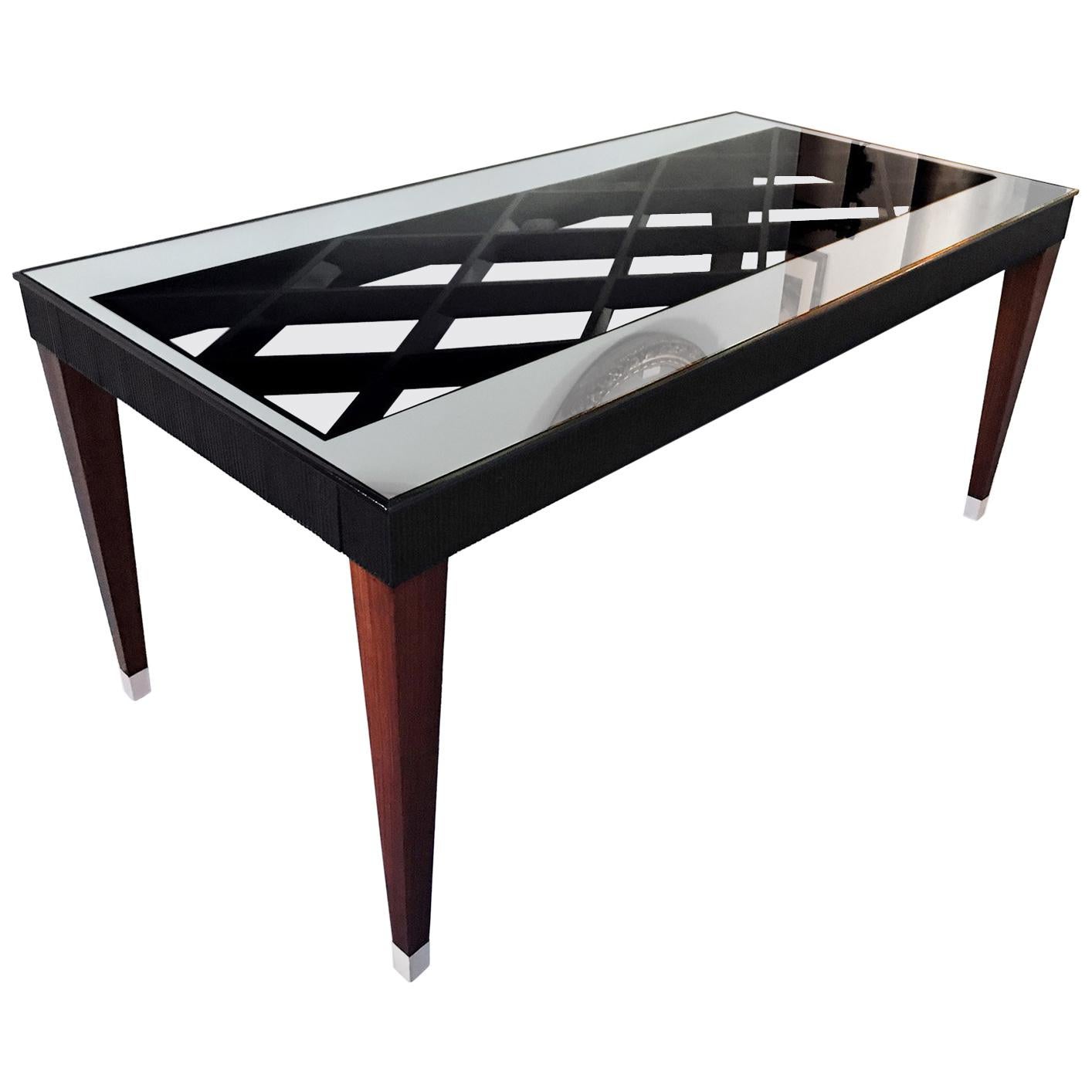 Italian Mid-Century Extensible Dining Table attributed to Paolo Buffa, 1950s For Sale