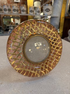 Italienischer runder Bilderrahmen aus der Mitte des Jahrhunderts, 1970er Jahre