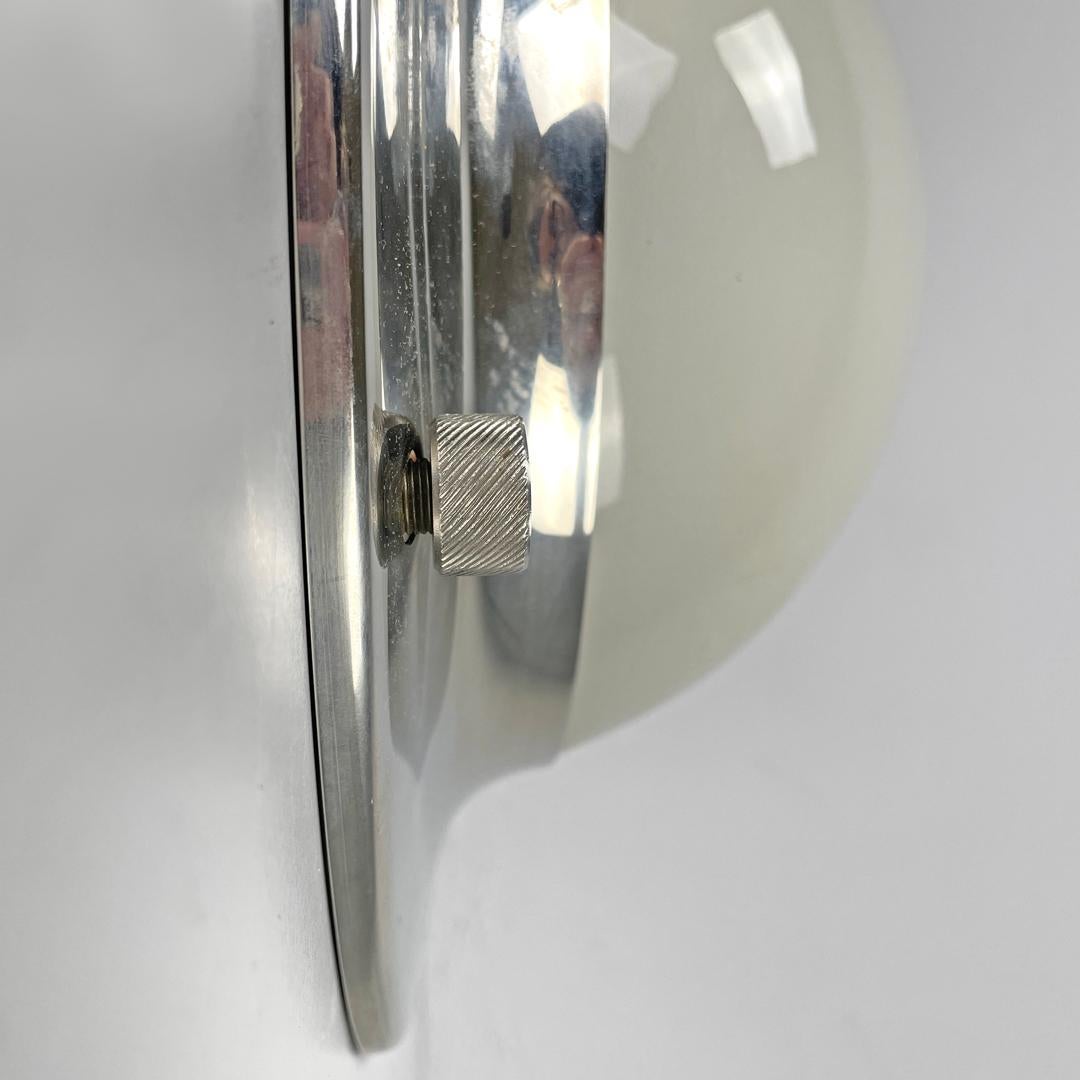 Italian mid-century round wall lamp LSP6 Tommy by Caccia Dominioni Azucena 1960s 8