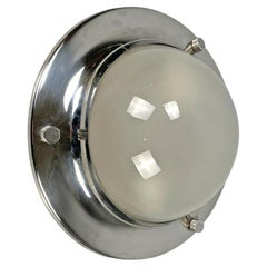 Italian mid-century round wall lamp LSP6 Tommy by Caccia Dominioni Azucena 1960s