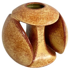 Italian mid-century Sculptural ceramic vase by Gabbianelli, 1960s