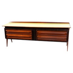 Italian Mid-Century Sculptural Sideboard by Vittorio Dassi, Italy, 1950s