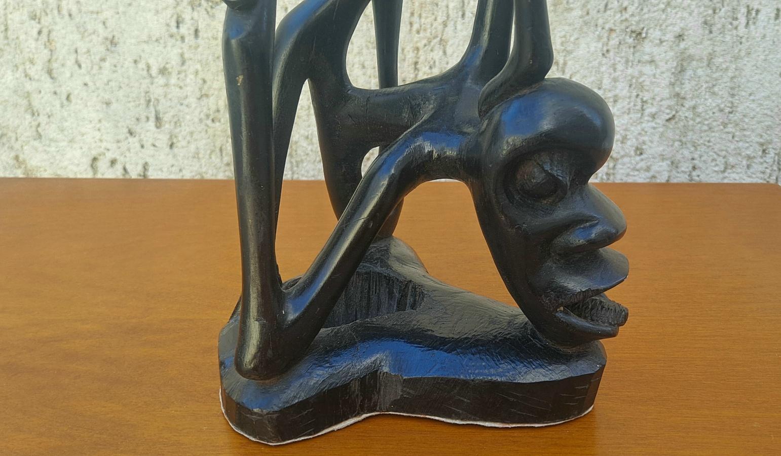 Italian Mid Century Sculpture Student Work In Good Condition For Sale In Los Angeles, CA