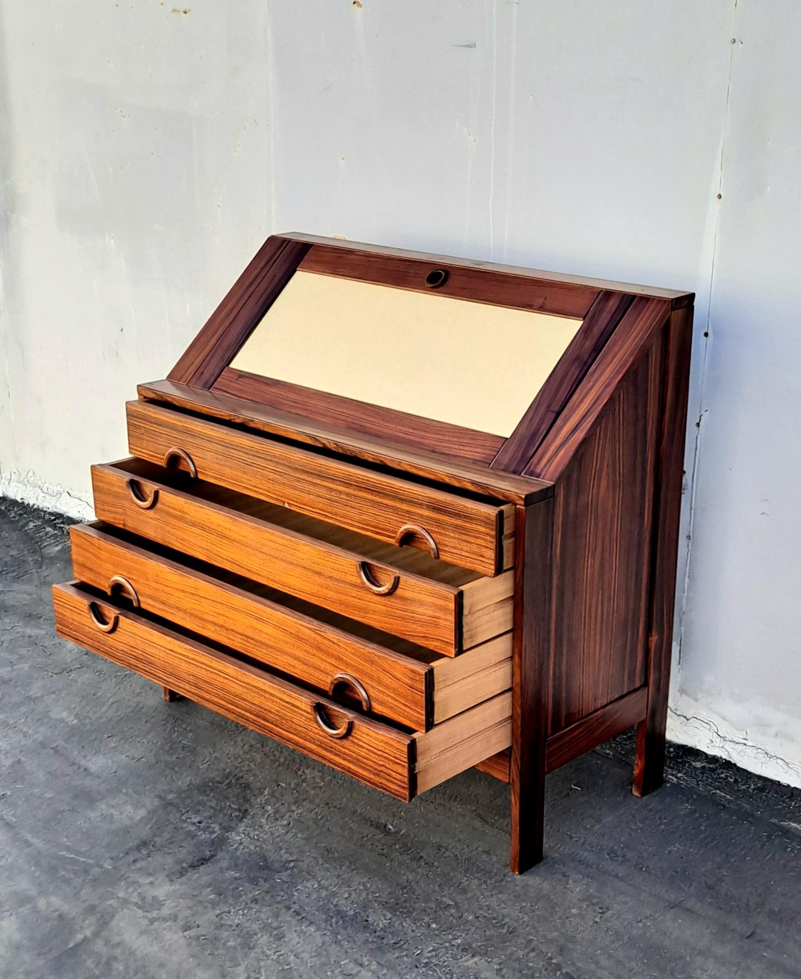 Mid-Century Modern Italian Mid Century Secretary, Desk  For Sale