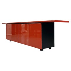 Vintage Italian Mid-Century Sheraton Sideboard by Stoppino and Acerbis for Acerbis, 1980s