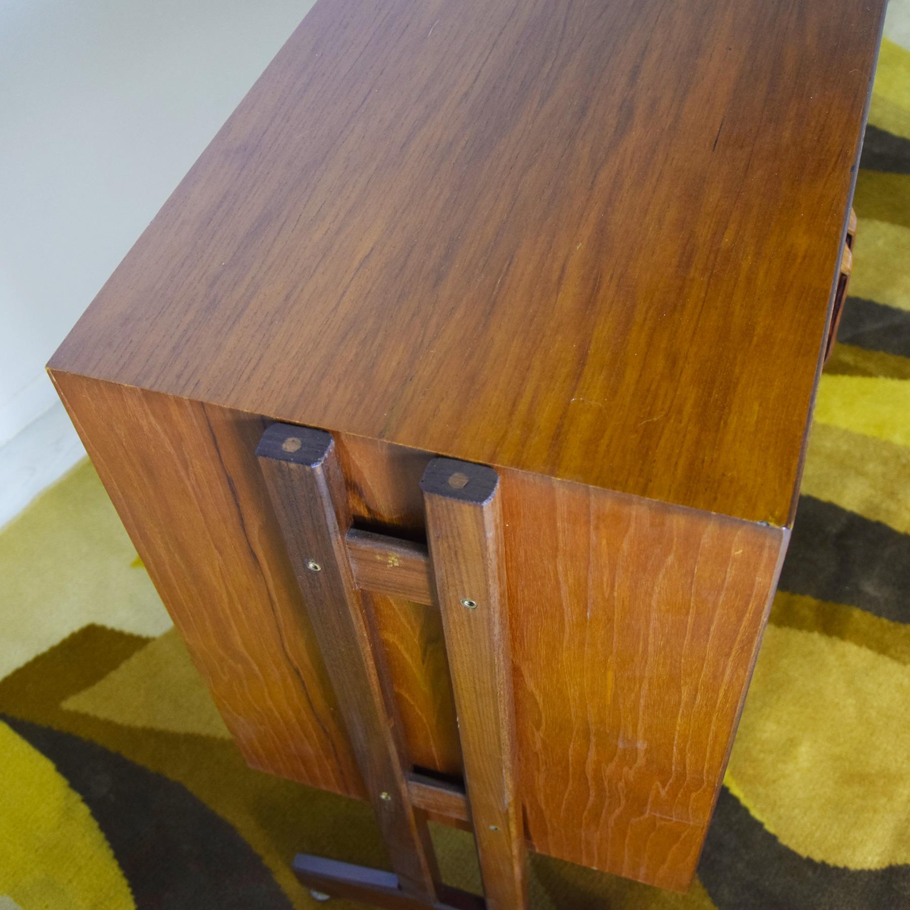 Italian mid century sideboard 60s G.Frattini style in vendita 2
