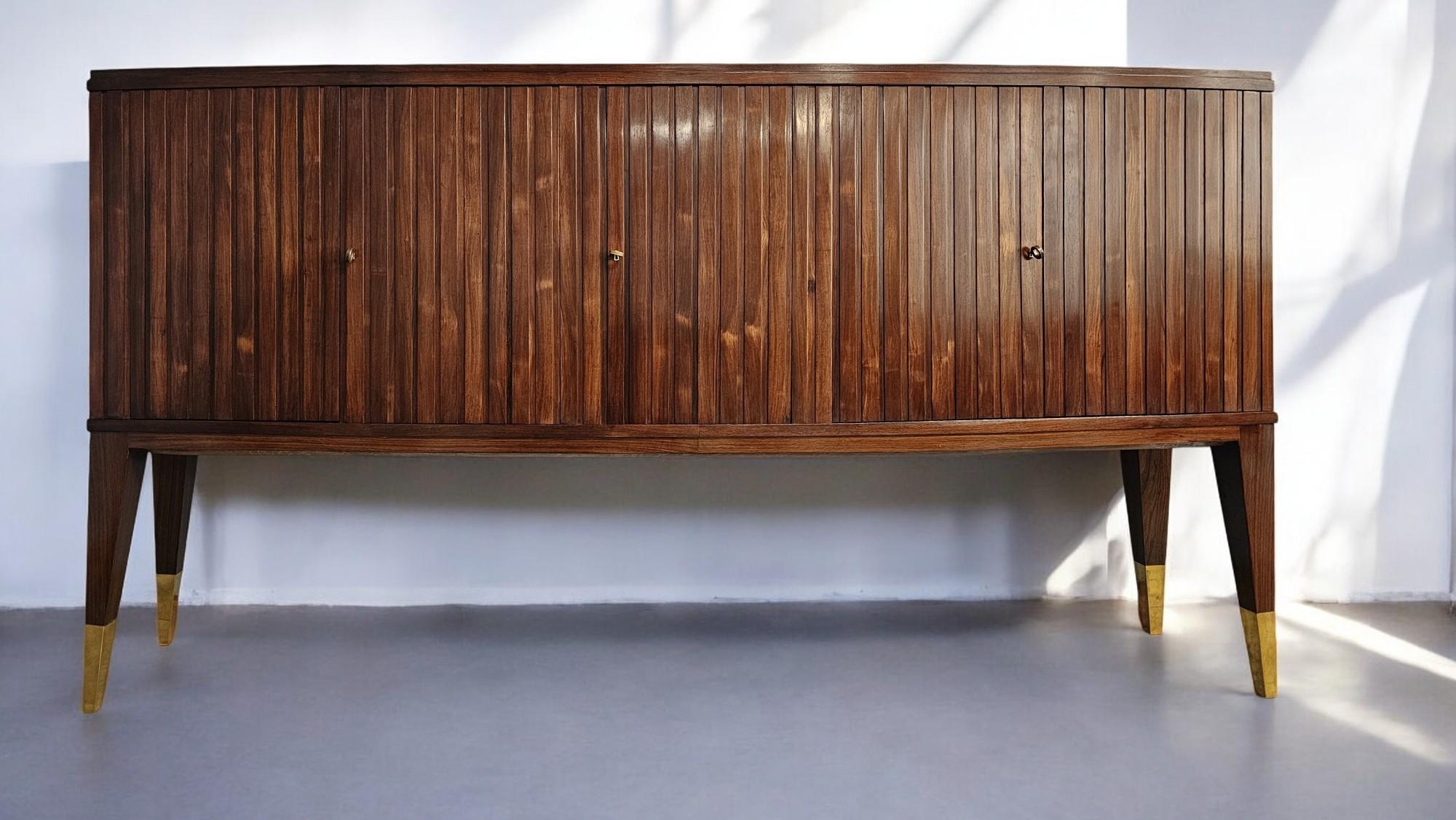 Italian Mid Century Sideboard attributed to Paolo Buffa, 1950s For Sale 2