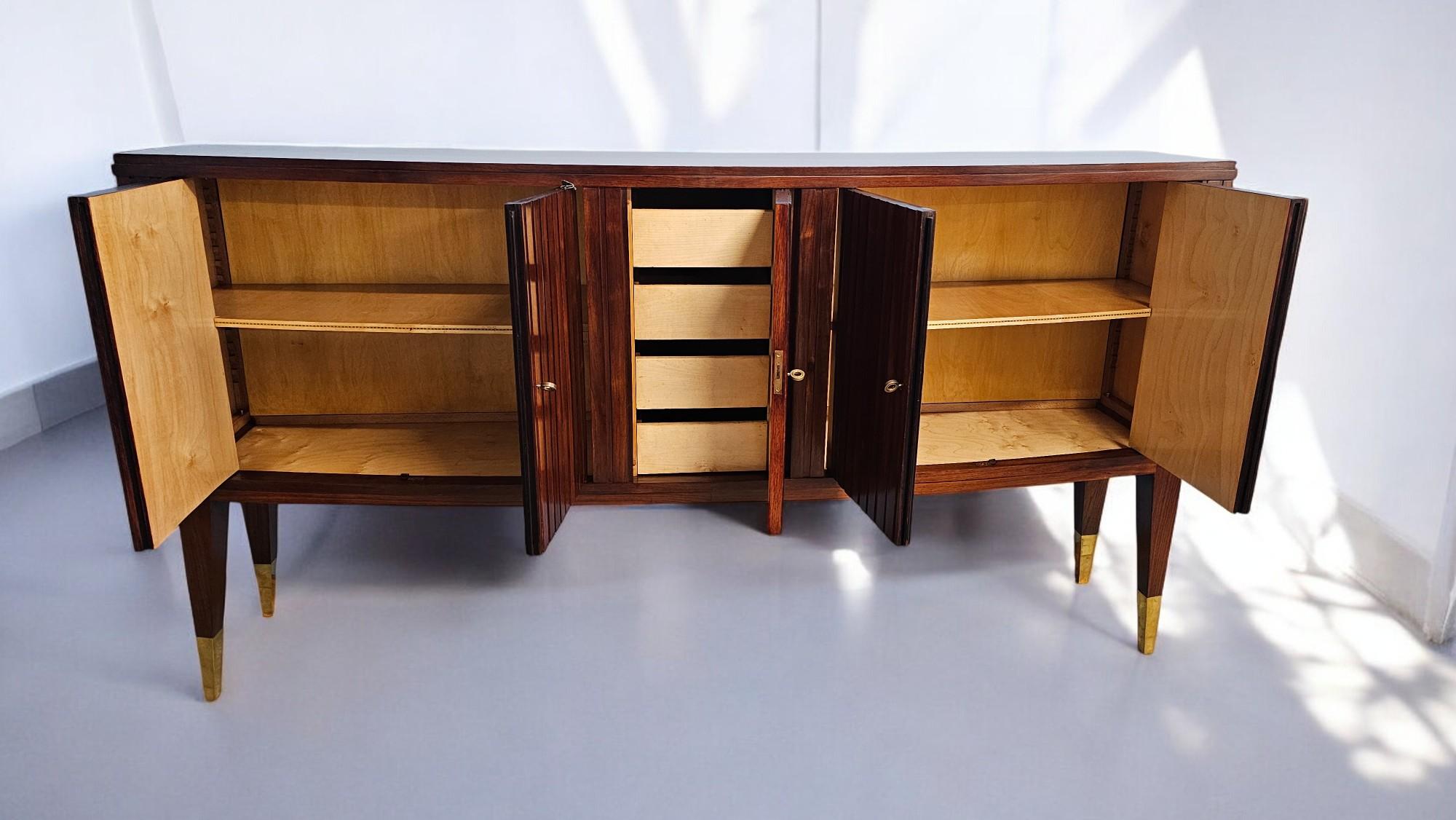 Italian Mid Century Sideboard attributed to Paolo Buffa, 1950s For Sale 7