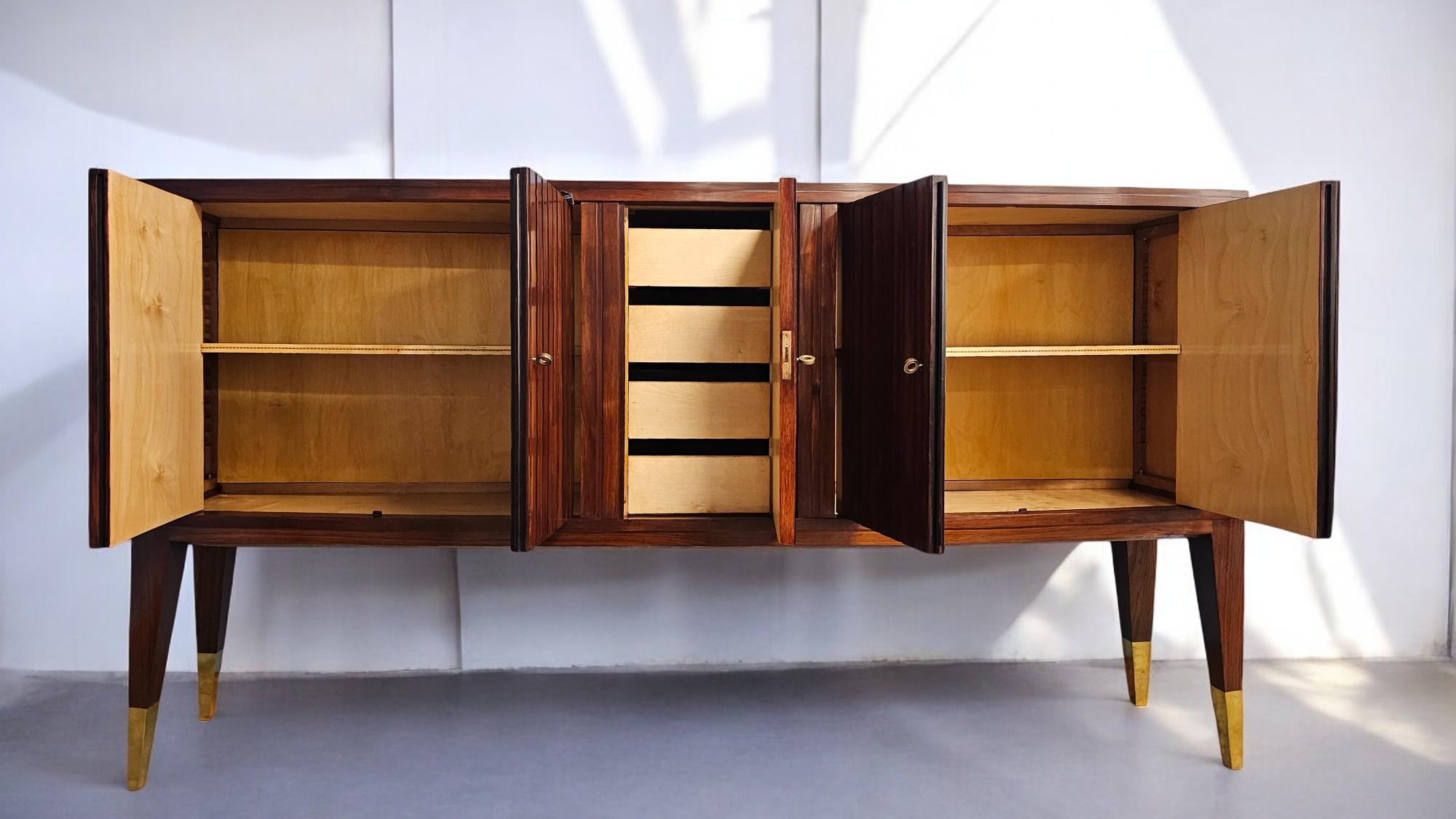 Italian Mid Century Sideboard attributed to Paolo Buffa, 1950s For Sale 6