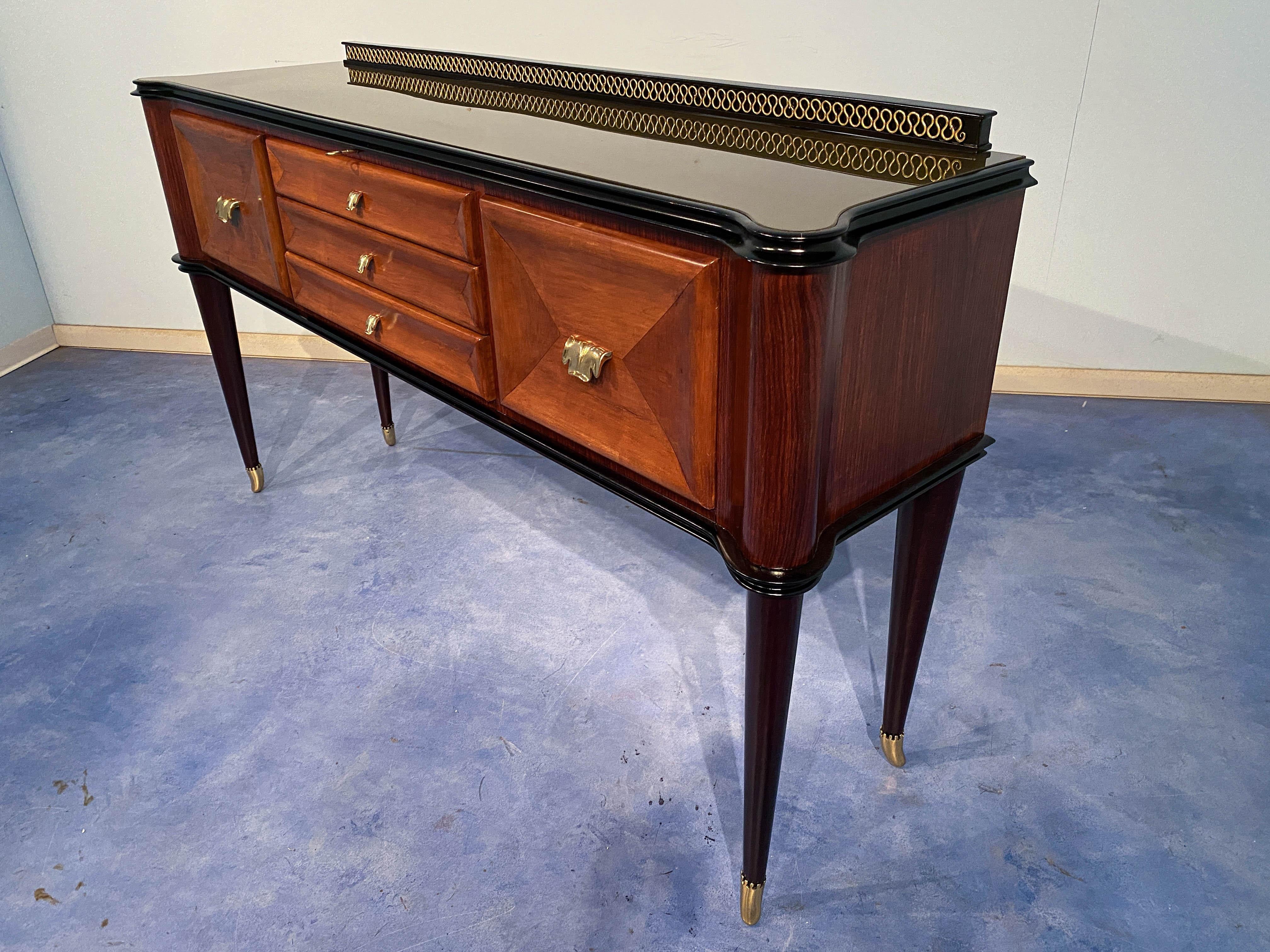 Italian Mid-Century Sideboard by Paolo Buffa, 1950s For Sale 9