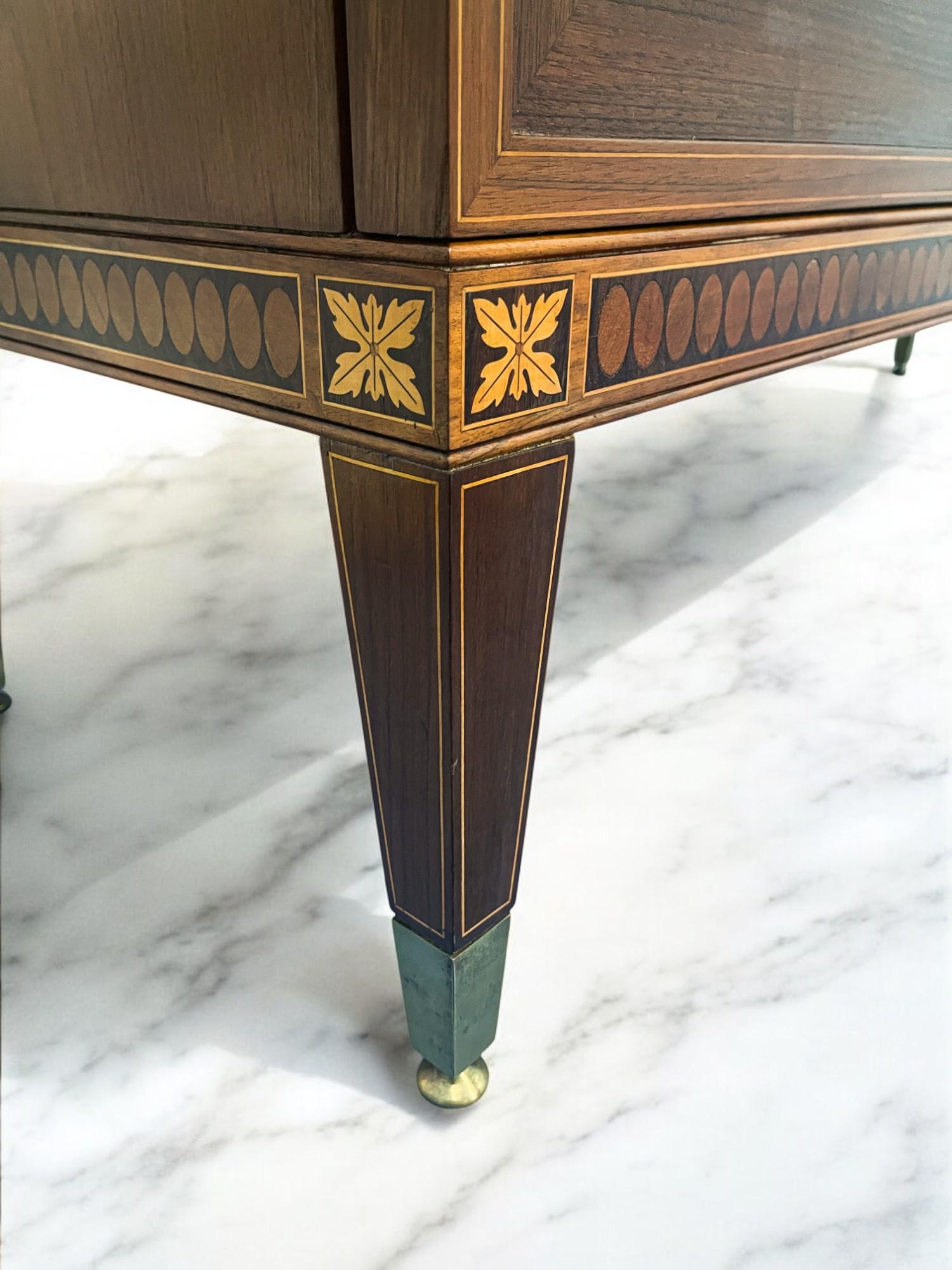 Buffet-bureau italien du milieu du siècle avec incrustations par Giuseppe Anzani, années 1950 en vente 9