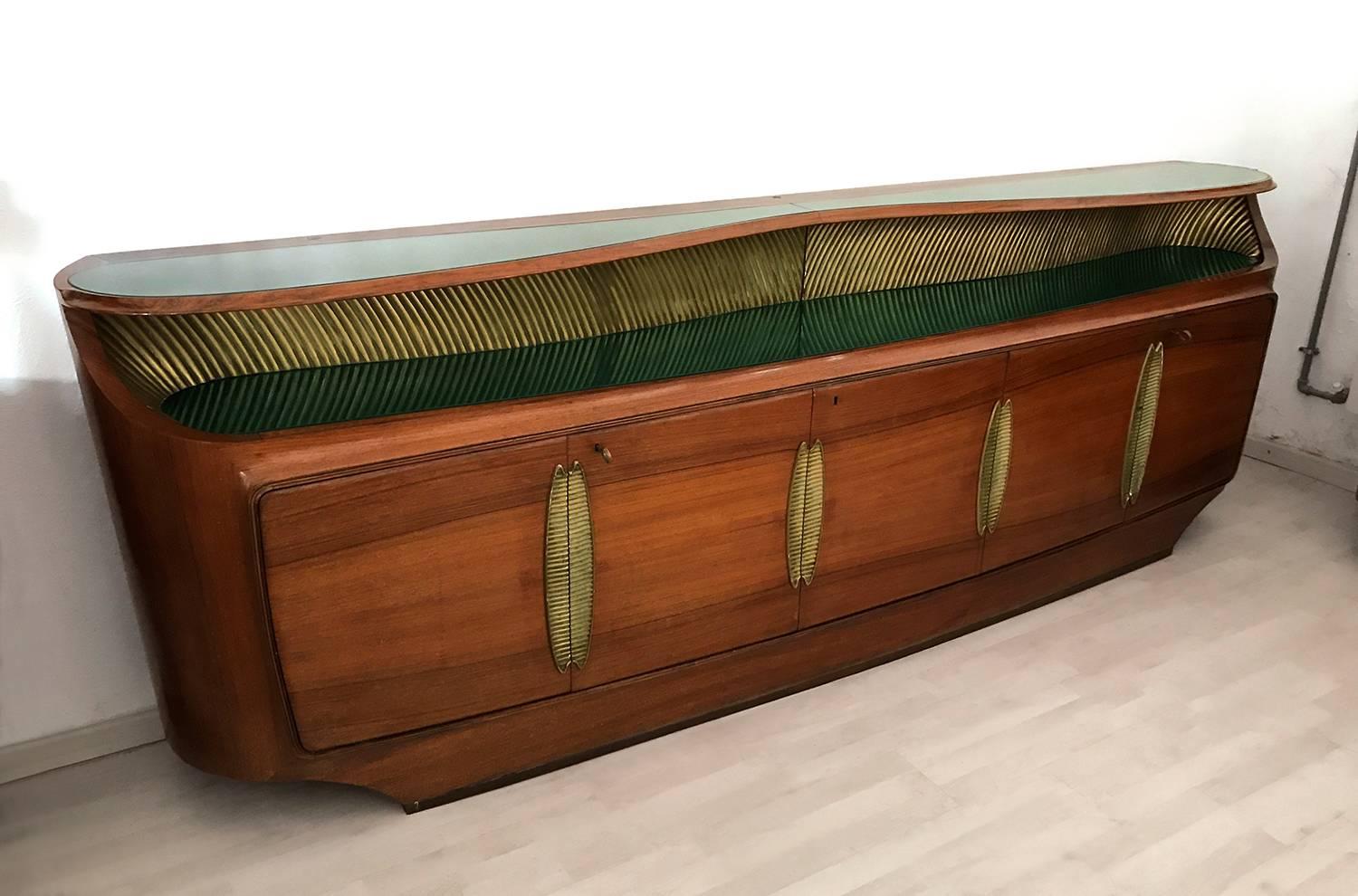 Italian Mid-Century Sideboard in Rosewood by Vittorio Dassi, 1950s 6
