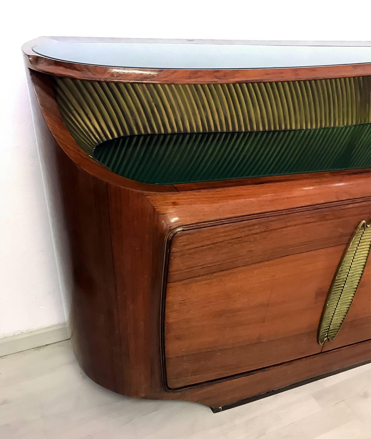 Italian Mid-Century Sideboard in Rosewood by Vittorio Dassi, 1950s 3