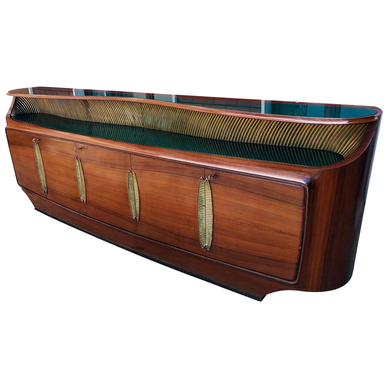 Italian Mid-Century Sideboard in Rosewood by Vittorio Dassi, 1950s