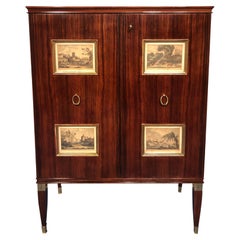 Italian Mid-Century Sideboard or Bar Cabinet by Paolo Buffa, 1950s