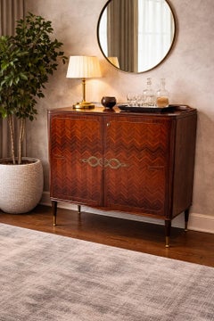 Italian Mid-Century Sideboard or Cabinet Bar attributed to Paolo Buffa, 1950s