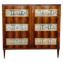 Italian Mid-Century Sideboard or Cabinet Bar designed by Paolo Buffa, 1950s