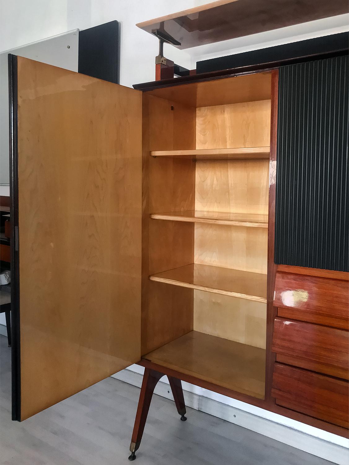 Italian Mid-Century Sideboard or Cupboard by La Permanente Mobili Cantù, 1950s 10