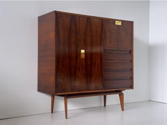 Buffet à secret italien du milieu du siècle par Vittorio Dassi, années 1950