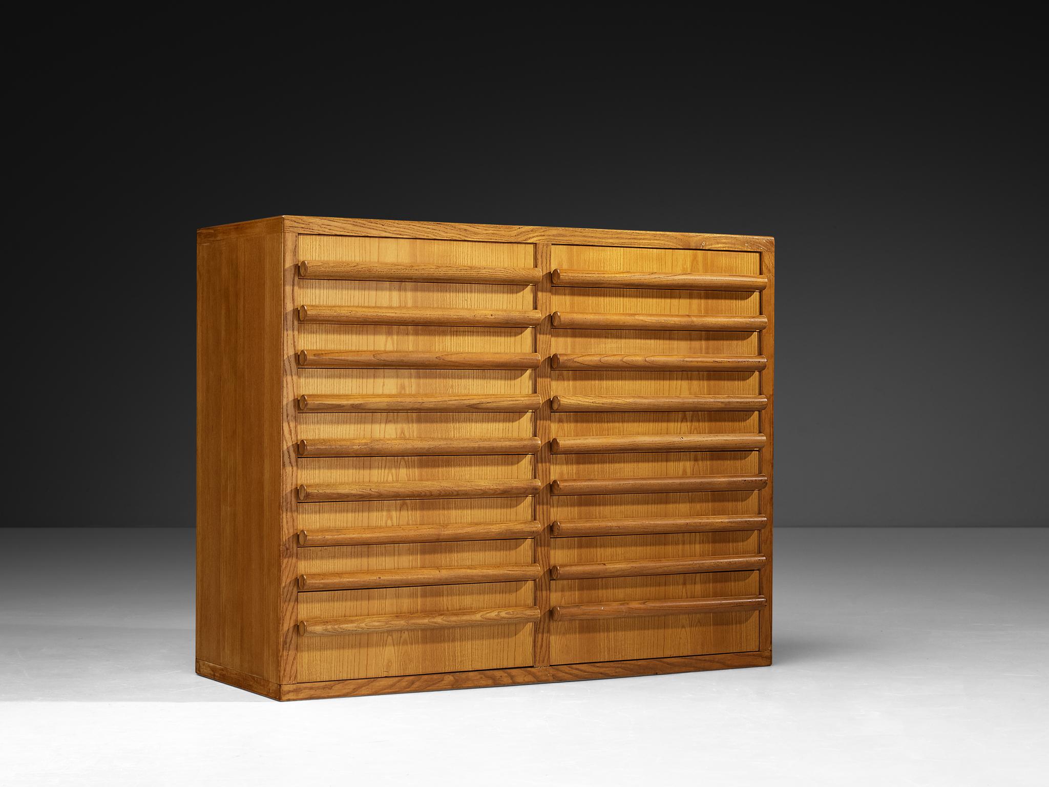 Italian Mid-Century Sideboards in Ash For Sale 5