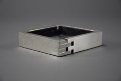 Svuota tasche italiano del Medioevo placcato in argento