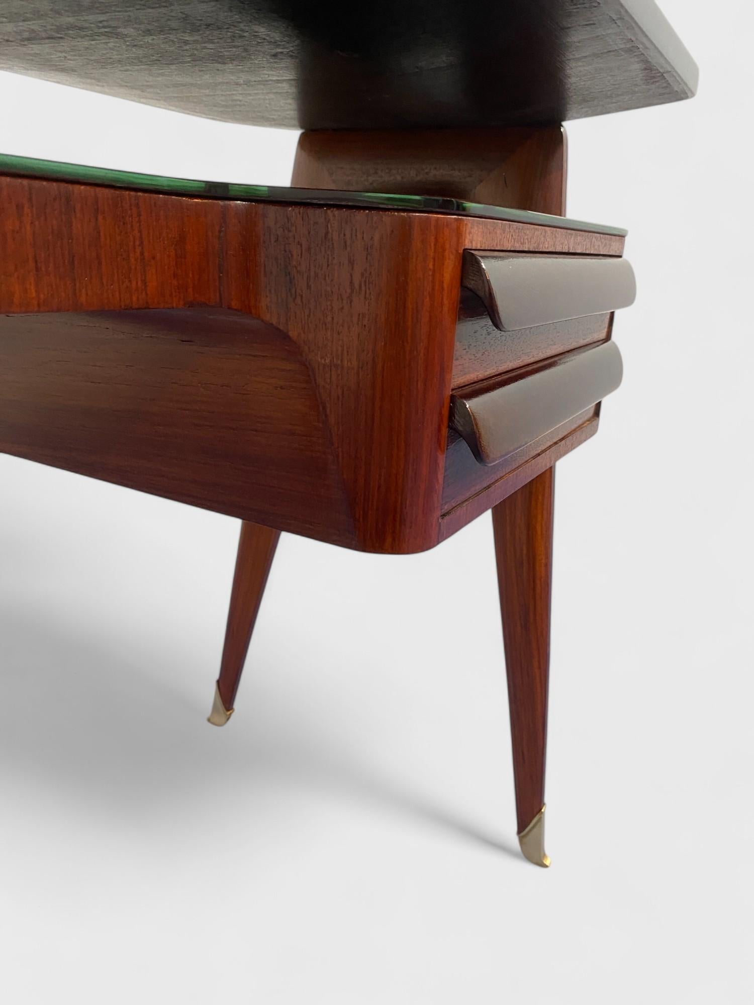 Tavolo da scrivania italiano del Mid Century disegnato da Vittorio Dassi negli anni '50 7